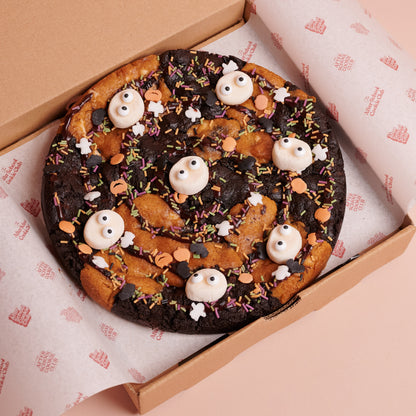 Giant Spooky Half&Half Cookie