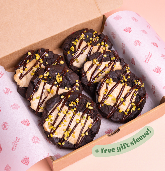 Eid Halva & Double Chocolate Box of 6 Cookies