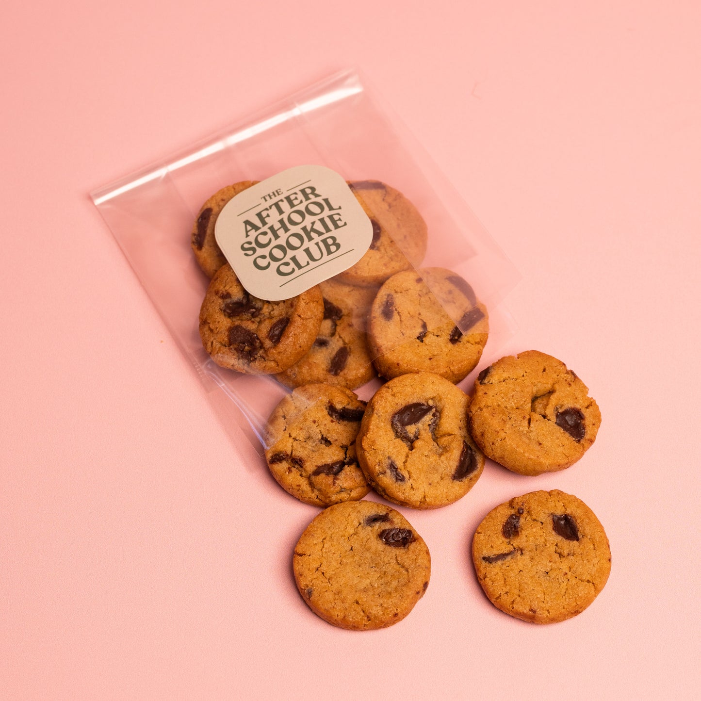 Choc Chip Mini Cookies Bag
